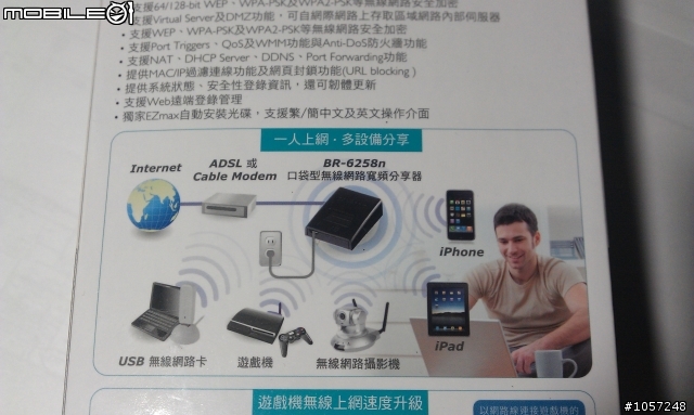 [試用開箱] 【外宿商旅的網路好夥伴 ] - 我的無線分享口袋機 -EDiMAX BR-6258n