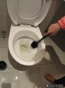 小資女孩洗廁記