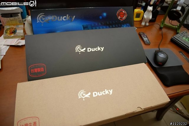 Ducky DK9008-R Shining 紅光紅軸簡易開箱