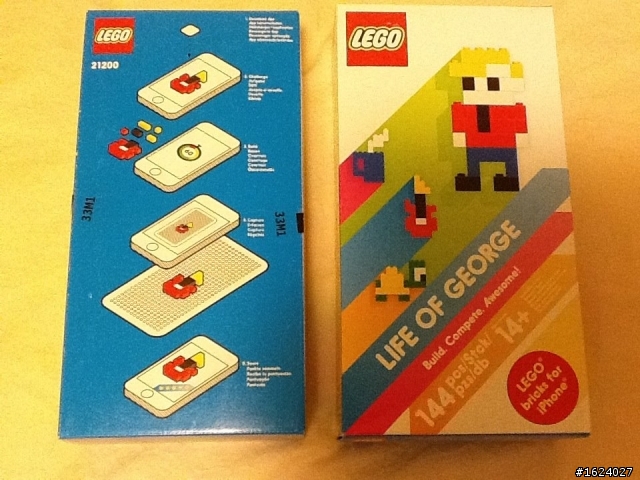 LIFE OF GEORGE 開箱文 ( LEGO + APP = 神奇的組合 )
