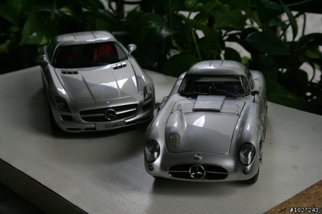(開箱,新增底盤照) CMC M-088 Mercedes-Benz 300 SLR Uhlenhaut Coupe 董事長用車