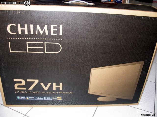 【開箱文】不專業開箱之 CHIMEI 27VH