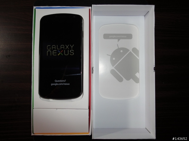 Galaxy Nexus 開箱~~