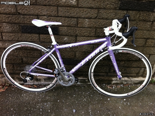 [開箱] Exodus愛德仕RL2.1女用公路車 女生會愛的粉紫色!