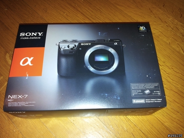 剛回可愛的家。。收到的聖誕禮物。。NEX7