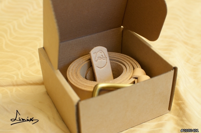 ［開箱］吳豐仁手工原色皮帶