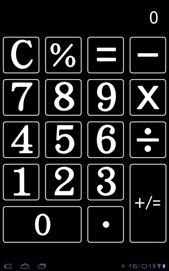 [自創軟體] Taculator 計算臺