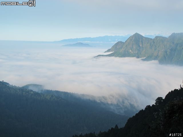 杉林溪 十二生肖彎之豬彎 2011/12/16 下午4點雲海+雲瀑