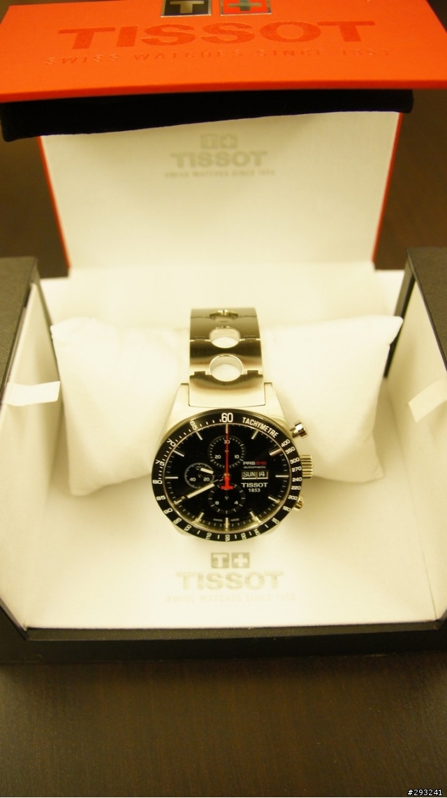 [開箱] TISSOT PRS516 賽車計時機械腕錶