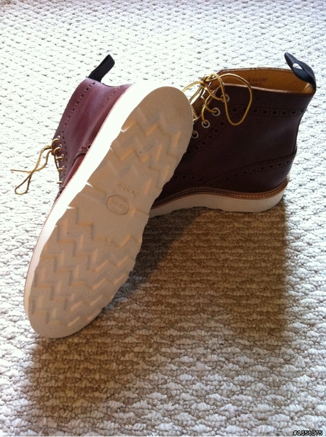 [好鞋分享] Tricker's for Present Burgundy Brogue Boots