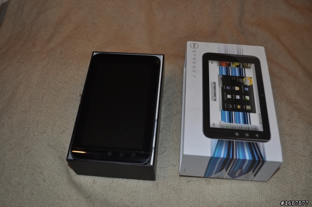 不專業小開箱文 Dell STREAK7 GSM Sim Ready - Gray