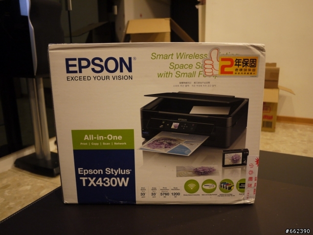 宅男女神大元的最愛  EPSON TX430W 六合一 家用相片複合機 開箱