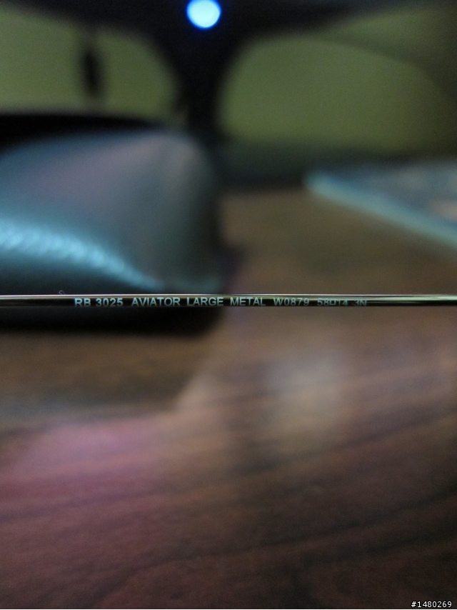 <開箱分享>RAY BAN RB3025 W0879
