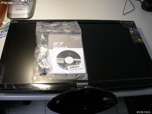 【開箱文】不專業開箱之 CHIMEI 27VH