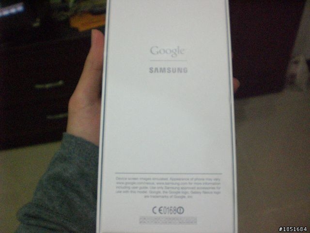 Galaxy Nexus 簡單開箱