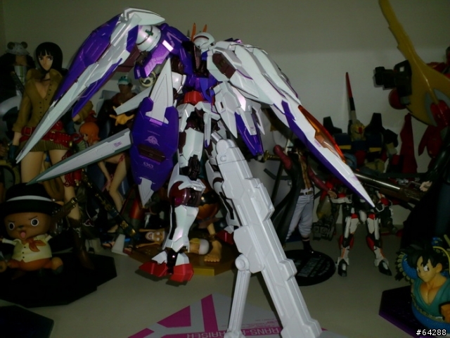 [分享]2011 魂會場 日版超合金鋼彈七劍 GN-0000 7S 電鍍版 金屬色