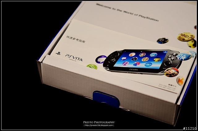 【分享】次世代掌機 - SONY PlayStation Vita 簡單開箱