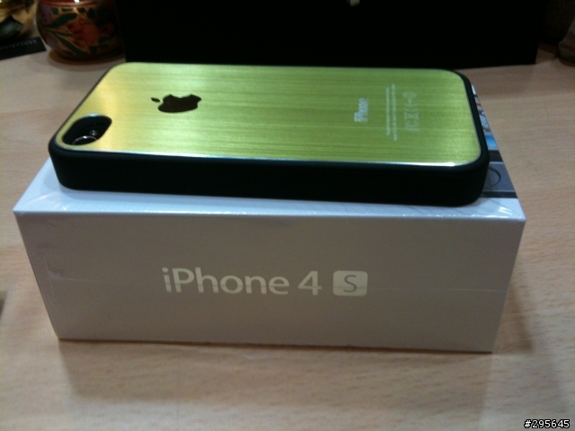iPhone4S 閃耀金屬感保護殼