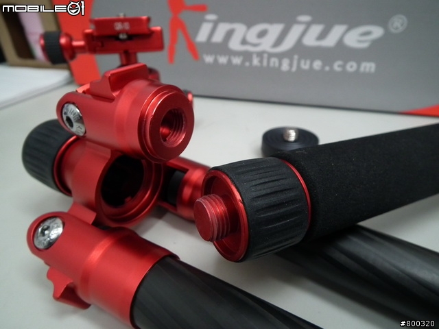 [分享] Kingjue CC-258 勁捷 四節 碳纖維 彩色腳架