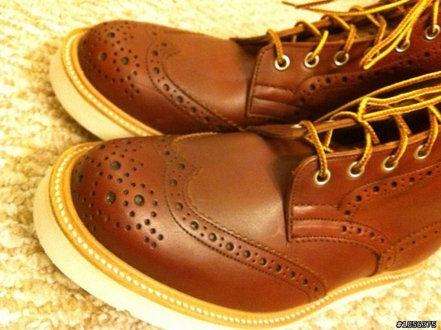 [好鞋分享] Tricker's for Present Burgundy Brogue Boots