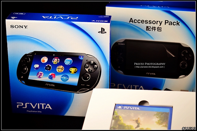 【分享】次世代掌機 - SONY PlayStation Vita 簡單開箱