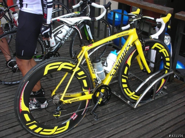 [開箱]  Fabian Cancellara   specialized  環法黃杉專用車