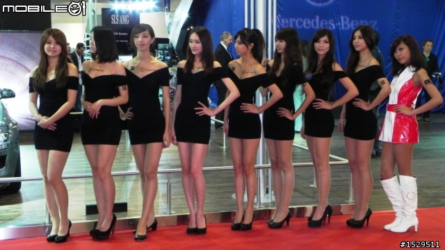 2012台北新車大展之一些女孩