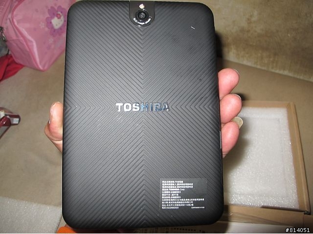 TOSHIBA AT1S0 7吋平板電腦簡易開箱