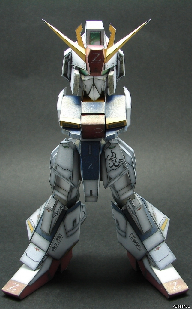 【作品分享】MSZ-006 Z鋼彈 紙模