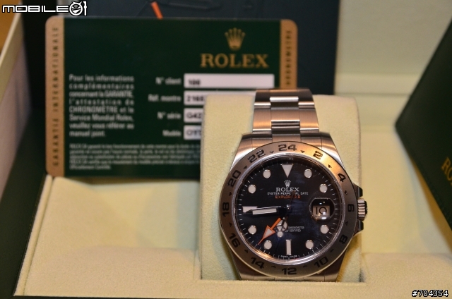 ROLEX EXPLORER II 216570簡單開箱