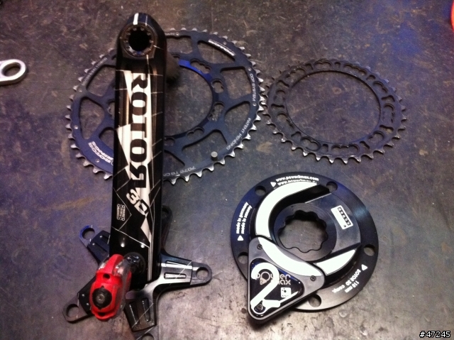 ROTOR 3D 進化 Power2Max 功率計大盤過程