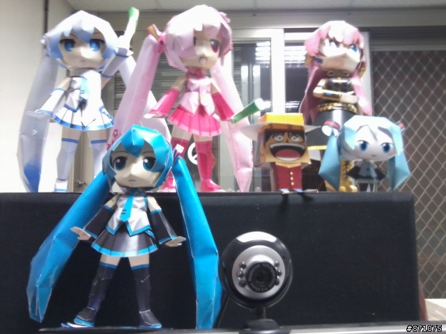 [紙模]幾隻初音系列紙模喔