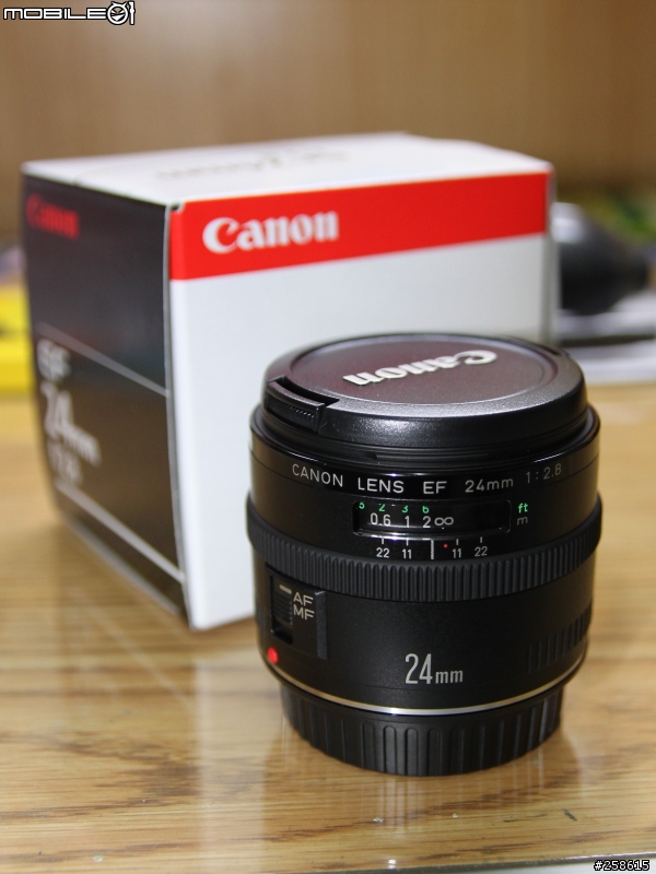 冷門鏡!!Canon 24mm F2.8簡易開箱文