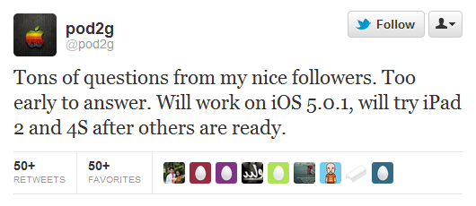 iOS 5.0.1 確定可以完美越獄 (untethered jailbreak)