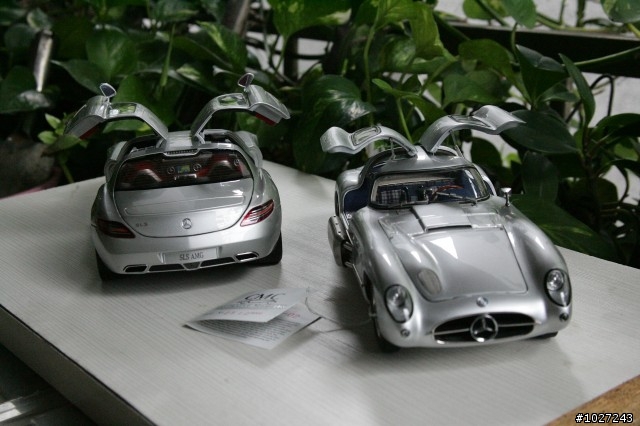 (開箱,新增底盤照) CMC M-088 Mercedes-Benz 300 SLR Uhlenhaut Coupe 董事長用車