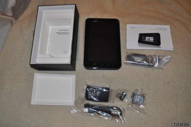 不專業小開箱文 Dell STREAK7 GSM Sim Ready - Gray