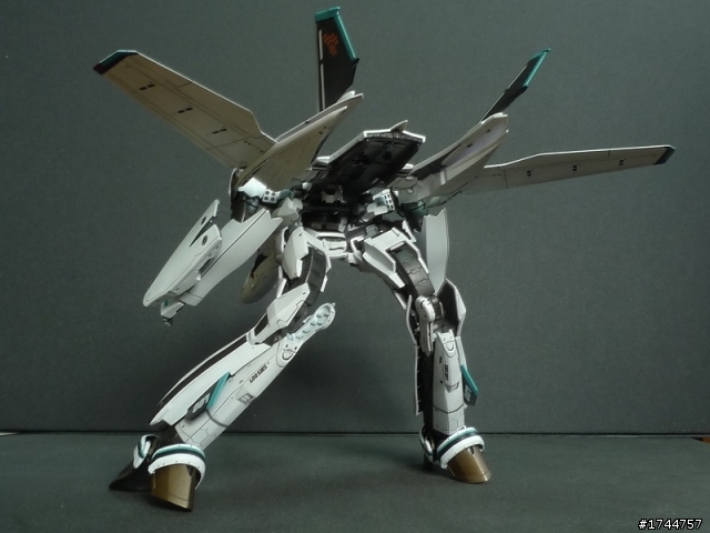1/72 VF-25F 藍綠風格