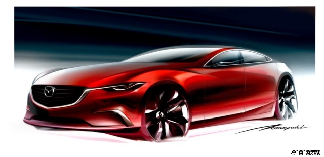 Mazda Takeri Concept & new MAZDA6