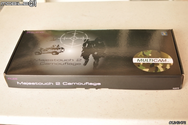 [不專業開箱]FILCO Majestouch 2 Camouflage 迷彩塗裝 青軸英文 機械式鍵盤