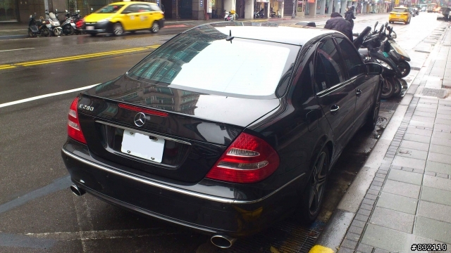 聖誕禮物- W211小改造（18"鋁圈+排氣尾飾管）