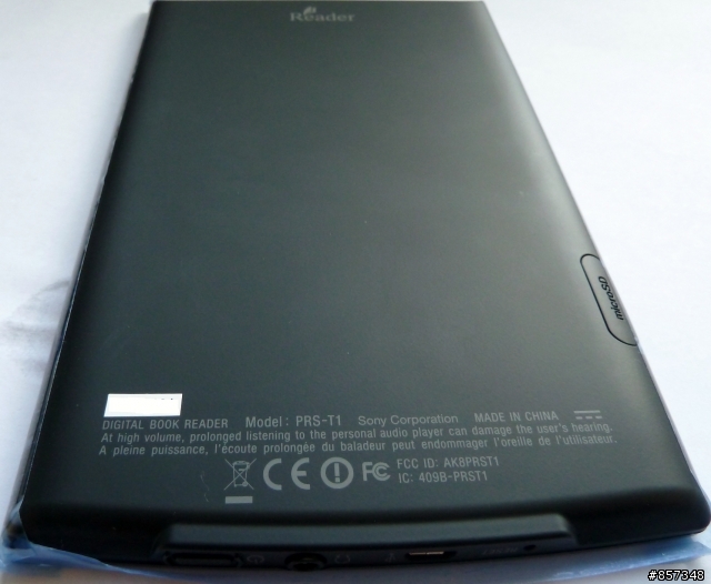 [簡單開箱] Sony Reader Wi-Fi PRS-T1