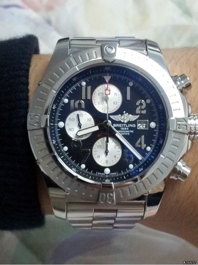 [開箱] Breitling Super Avenger 百年靈 超級復仇者 (圖多請見諒)