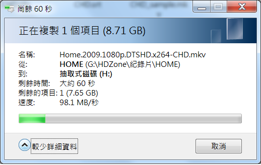J2C DDR高速隨身碟 32GB 隨手測