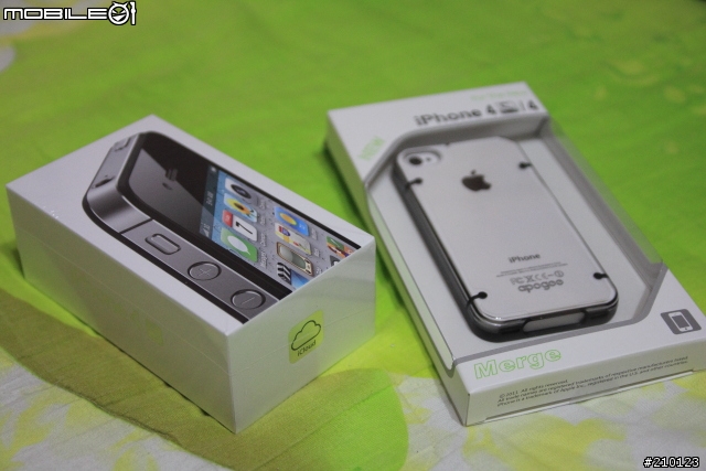 [開箱] 今年度最貴開箱 iPhone 4s + GGMM超薄殼
