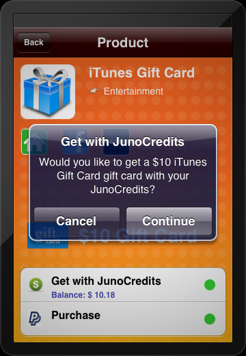 [詳細圖文教學] 用免費app換取ITunes美金禮卡：JunoWallet！