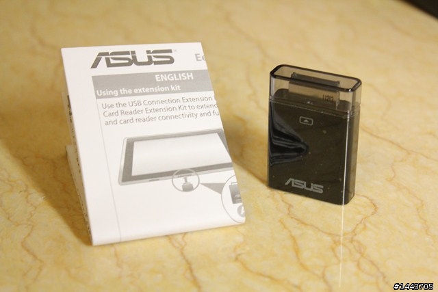 【開箱分享】 Eee Pad 專用 USB連接器——USB On the Go好方便～