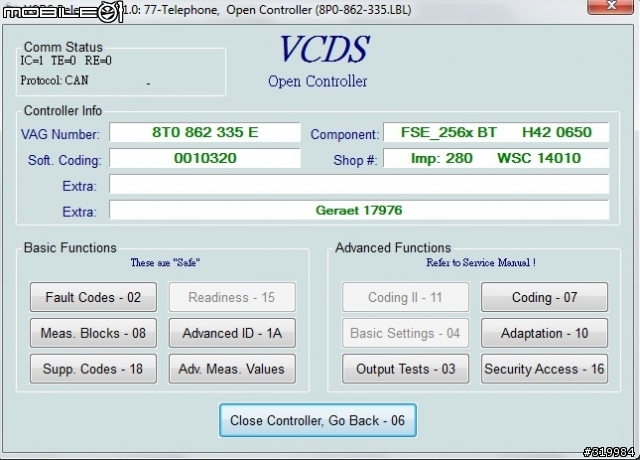 [分享] A4/A5/Q5 VAG com Instruction (圖多)