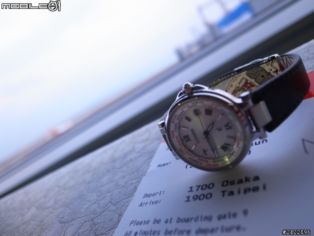 享受吧！一個人的旅行- CITIZEN XC光動能電波女表 EC1010-06A分享