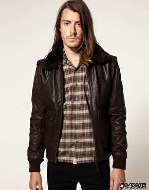 [易開罐][敗家編年史][SCHOTT] G1 Leather Flight Jacket