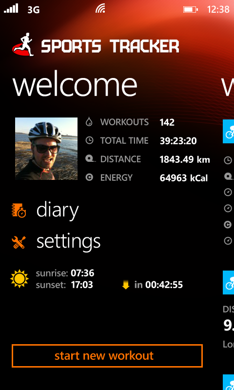 Sports Tracker 發佈 Windows Phone 版